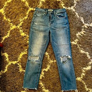 Madewell Highrise Slim Boyfriend Jean